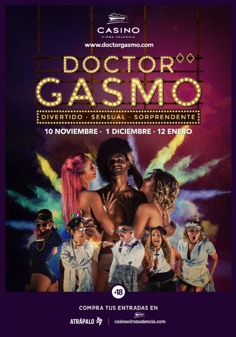 Cartel Dr. Gasmo Casino Cirsa Valencia